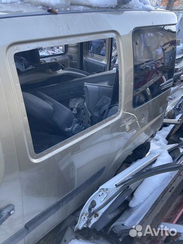 Заданее левое крыло (четверть) Fiat doblo