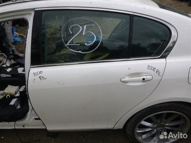 Дверь задняя левая Lexus Gs430 UZS190 3uzfe 2005