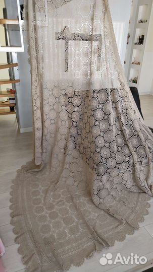 Покрывало вязаное Винтаж