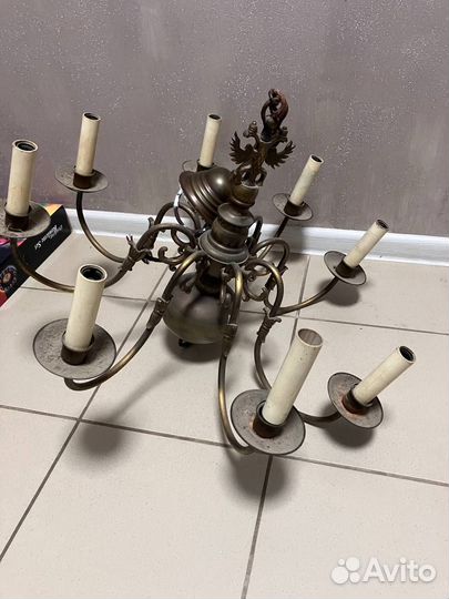 Люстра потолочная бу