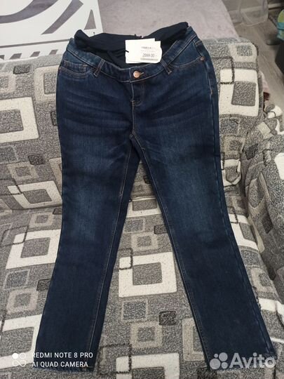 Джинсы для беременных 44