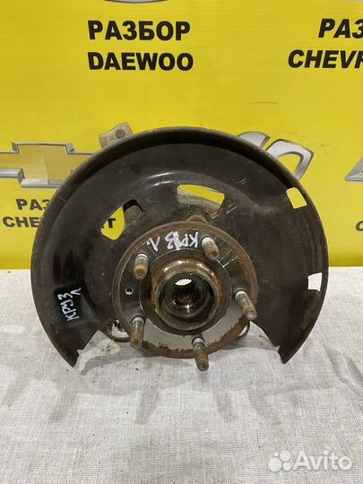 Кулак передний левый шевроле круз