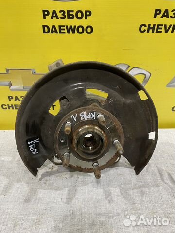 Кулак передний левый шевроле круз