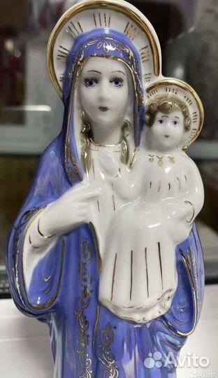 Статуэтка Иисус Дева Мария Фарфор Новые
