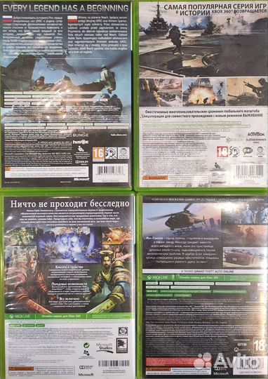 Игры на xbox 360