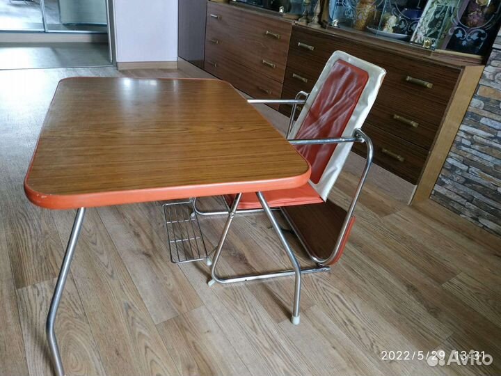 Детский гарнитур, стул и стол СССР