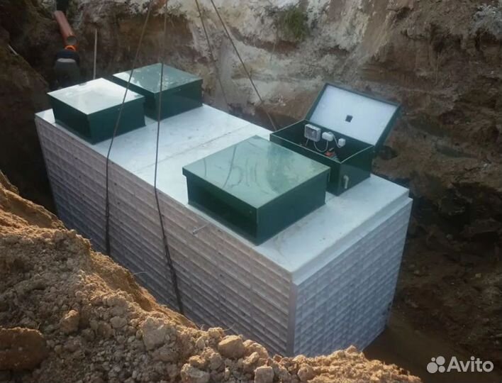 Установка септиков, автономная канализация