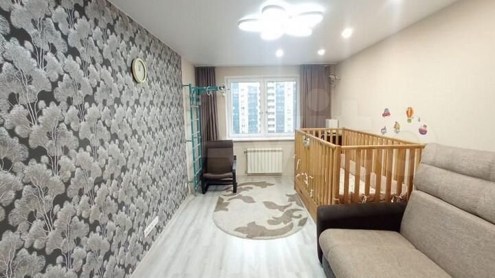 1-к. квартира, 43 м², 17/25 эт.