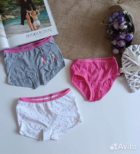 Детские трусики для девочек lupilu