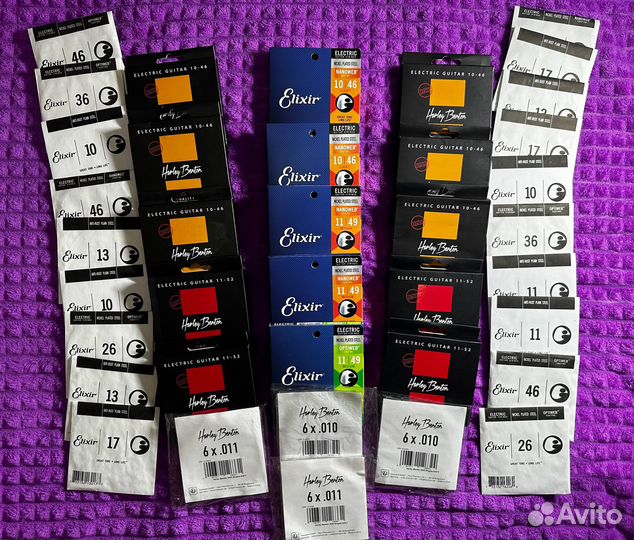 Оригинальные одиночные струны Elixir (в наличии)