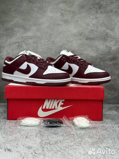 Кроссовки Nike SB Dunk Low Dark Beetroot