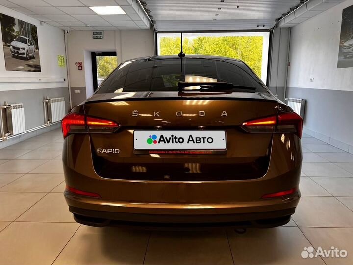 Skoda Rapid 1.6 AT, 2021, 22 545 км