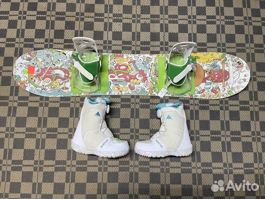 Сноуборд комплект Burton - 100 - XS - 29 - 31.5