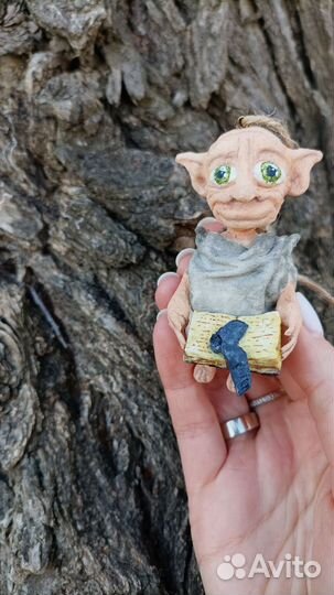 Коллекционная ёлочная игрушка ручной работы