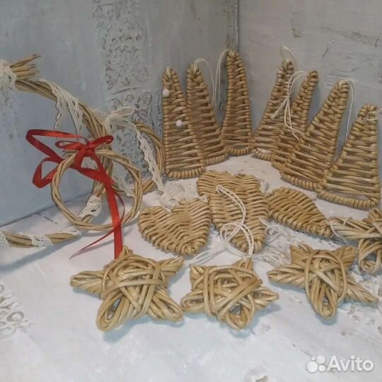 Игрушки плетеные ручной работы