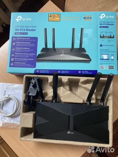 Wi-Fi роутер TP-Link Archer AX1500