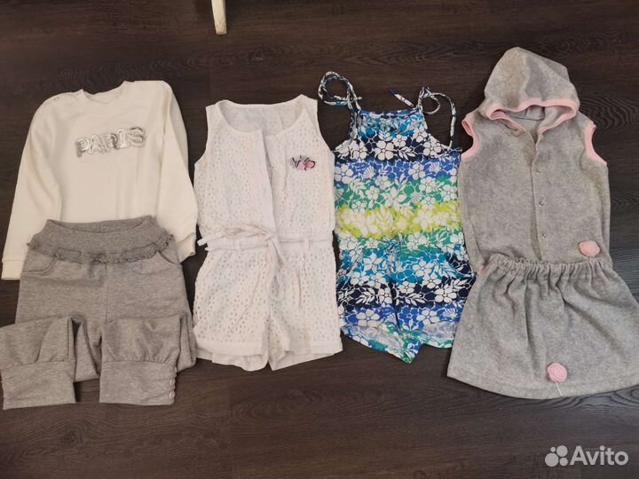 Пакет одежды на девочку 98-104