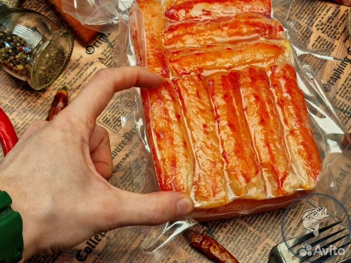 Мясо камчатского краба (8-10см) 1кг