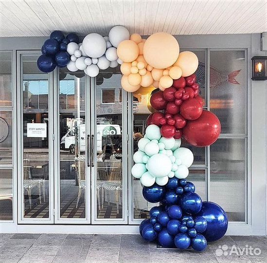 Гирлянды, шары с гелием, Дагомыс, Сочи