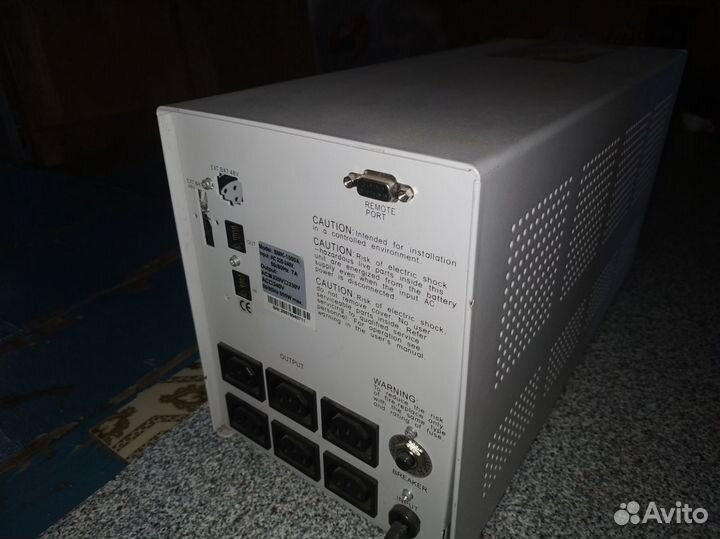 Ибп PowerCom SMK-1500A 1кВт синус 36 на 220в