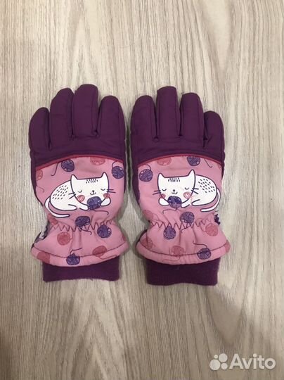 Перчатки зимние для девочки