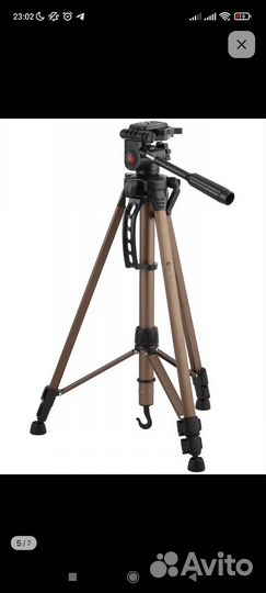 Штатив с кольцевой лампой