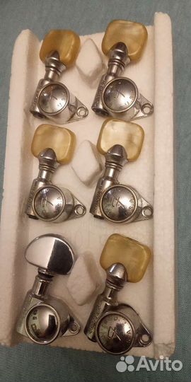 Колки винтаж Grover Pearloid USA, 60's