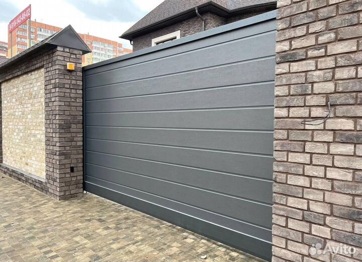 Секционные ворота. Гаражные и промышленные