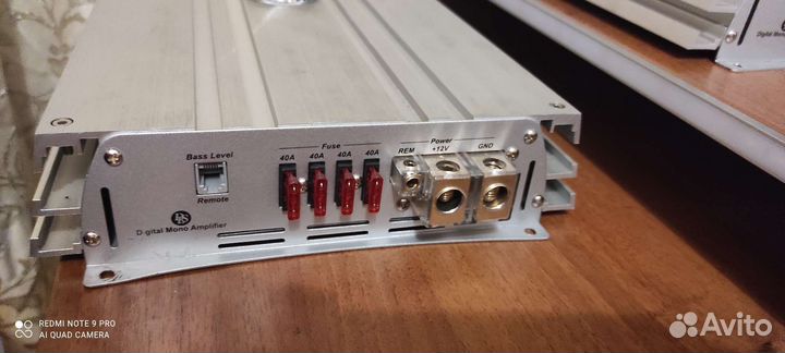Усилитель и сабвуферы