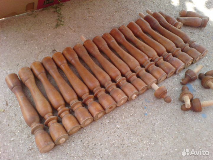 Балясины деревянные 26см