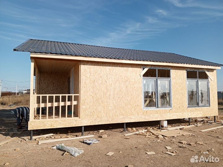 Дачный утеплëние домик