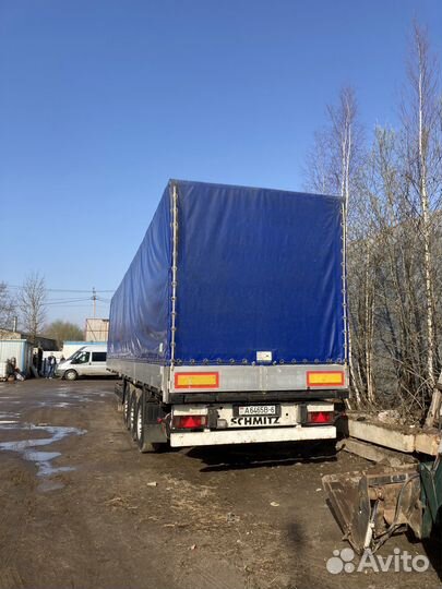 Тент и каркас для полуприцепа schmitz