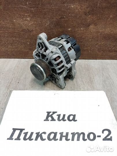 Генератор 1.0 бензин G3LA Kia Picanto 2, 2013г