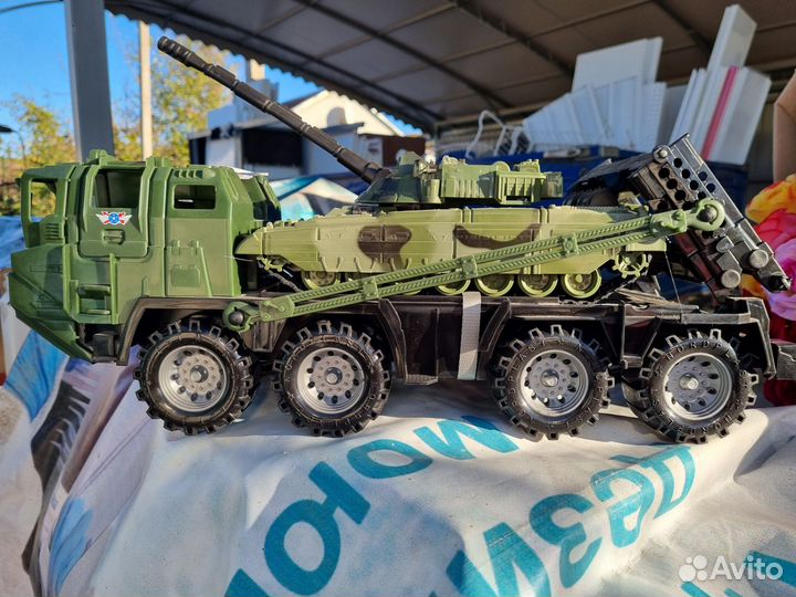 Военный тягач. 54см