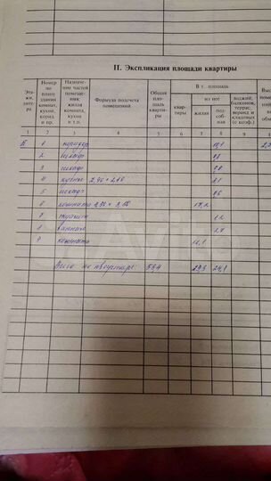 2-к. квартира, 53,4 м², 2/5 эт.