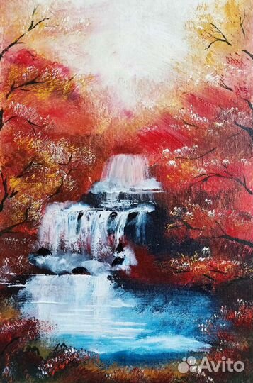 Картина ручной работы на холсте