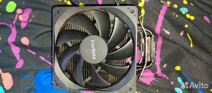 Кулер 4 трубки