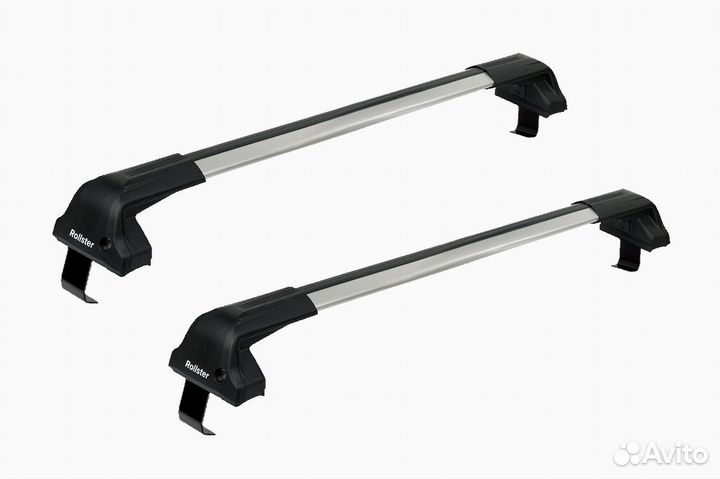Багажник rollster Fiesta хэтчбек 2008-2019 серый