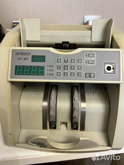 Счётчик банкнот speed LD -40 C