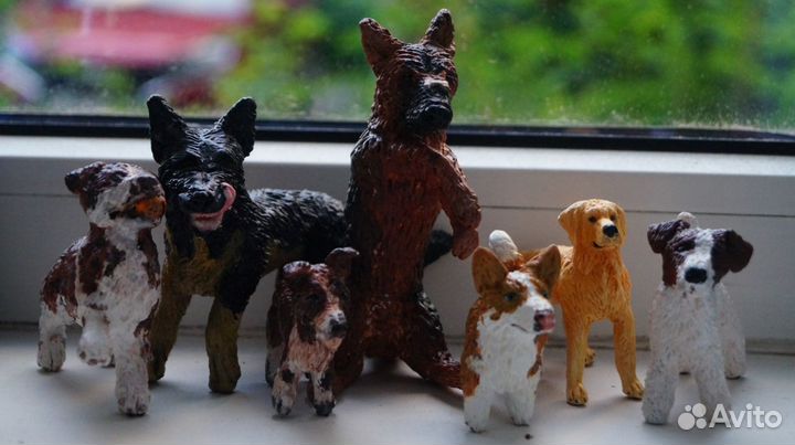 Фигурки самолепы собак мои