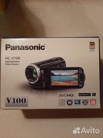 Видеокамера panasonic HC-V100