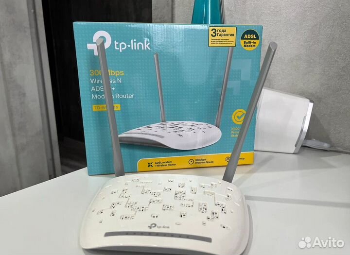 Роутер adsl+ TP-link TD-W8961N