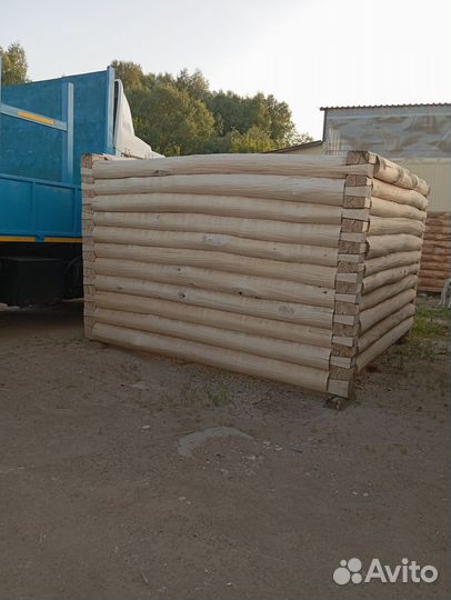 Сруб для бани 3х3 липа