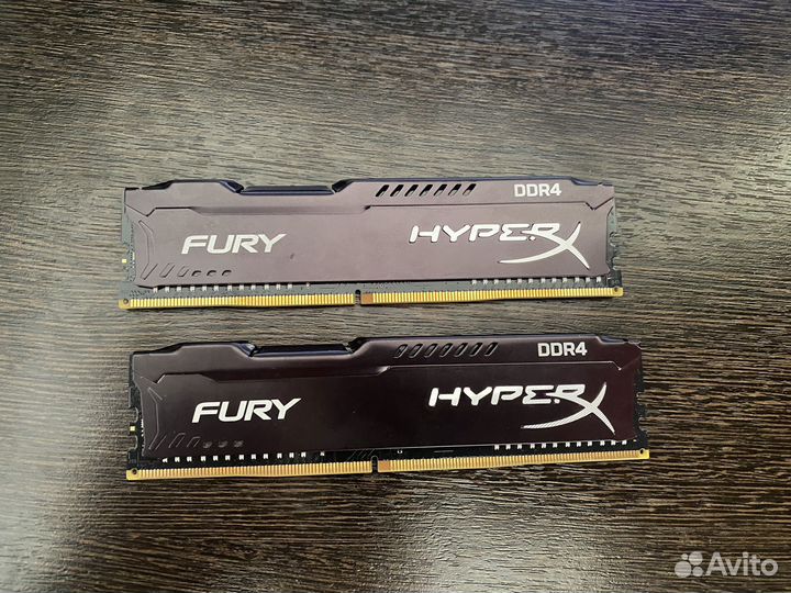 Оперативная память ddr4 HaperX fury 2х8gb