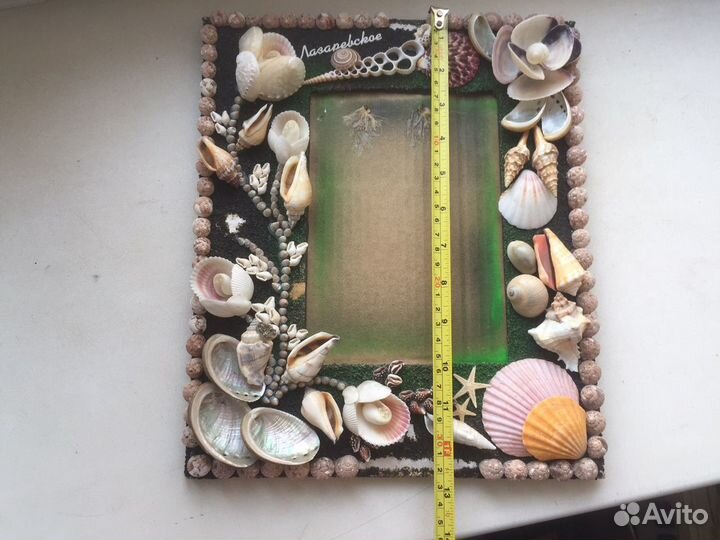 Рамка ракушки ручная работа