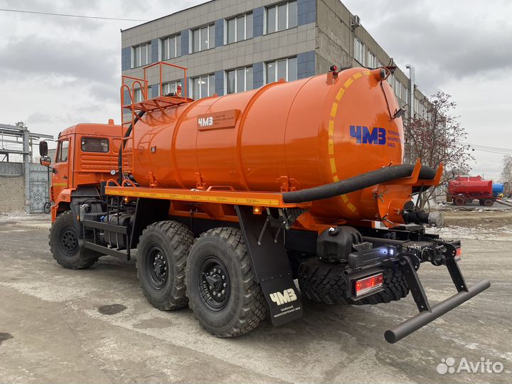 Вакуумный ассенизатор чмз ав-10 ко-510 камаз 43118