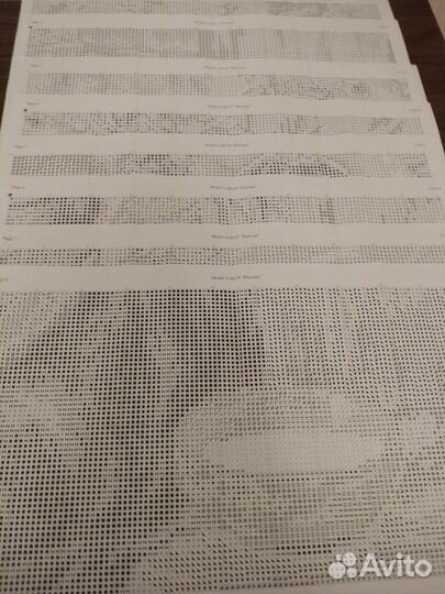 Вышивка крестиком остатки от набора