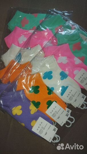 Носки женские короткие