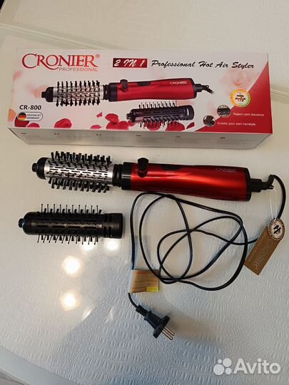 Фен щетка вращающаяся новый