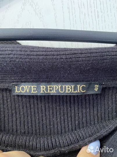 Топ Love Republic черный новый